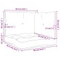 Palettenkissen 3-tlg. Creme Stoff Palettenkissen 3-tlg. Creme Stoff
