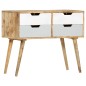 vidaXL Sideboard 85 x 40 x 71 cm Massivholz Mango vidaXL Sideboard 85 x 40 x 71 cm Massivholz Mango