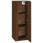 vidaXL TV-Wandschrank Braun Eichen-Optik 40x34,5x100 cm vidaXL TV-Wandschrank Braun Eichen-Optik 40x34,5x100 cm