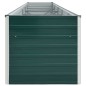vidaXL Garten-Hochbeet Verzinkter Stahl 400x80x45 cm Grün vidaXL Garten-Hochbeet Verzinkter Stahl 400x80x45 cm Grün