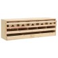 vidaXL 5er Legenest 117x33x38 cm Massivholz Kiefer vidaXL 5er Legenest 117x33x38 cm Massivholz Kiefer