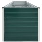 vidaXL Garten-Hochbeet Verzinkter Stahl 400×80×77 cm Grün vidaXL Garten-Hochbeet Verzinkter Stahl 400×80×77 cm Grün