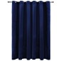 vidaXL Verdunkelungsvorhang mit Metallösen Smat Dunkelblau 290x245 cm vidaXL Verdunkelungsvorhang mit Metallösen Smat Dunkelblau 290x245 cm