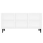 vidaXL TV-Schrank mit Metallbeinen Weiß 103,5x30x50 cm vidaXL TV-Schrank mit Metallbeinen Weiß 103,5x30x50 cm