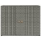 vidaXL Gartenschrank Grau 100x55,5x80 cm Poly Rattan vidaXL Gartenschrank Grau 100x55,5x80 cm Poly Rattan