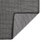 vidaXL Outdoor-Teppich Flachgewebe 120x170 cm Grau vidaXL Outdoor-Teppich Flachgewebe 120x170 cm Grau