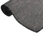 vidaXL Outdoor-Teppich Flachgewebe 120x170 cm Grau vidaXL Outdoor-Teppich Flachgewebe 120x170 cm Grau