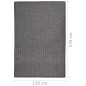 vidaXL Outdoor-Teppich Flachgewebe 120x170 cm Grau vidaXL Outdoor-Teppich Flachgewebe 120x170 cm Grau