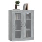 vidaXL Hängeschrank Grau Sonoma 69,5x34x90 cm
