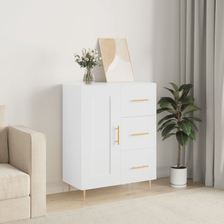 vidaXL Sideboard Weiß 69,5x34x90 cm Holzwerkstoff