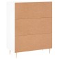 vidaXL Sideboard Weiß 69,5x34x90 cm Holzwerkstoff vidaXL Sideboard Weiß 69,5x34x90 cm Holzwerkstoff