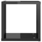 vidaXL Würfelregale 6 Stk. Hochglanz-Schwarz 30x15x30 cm vidaXL Würfelregale 6 Stk. Hochglanz-Schwarz 30x15x30 cm