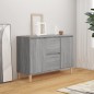 vidaXL Sideboard Grau Sonoma-Eiche 103,5x35x70 cm Holzwerkstoff vidaXL Sideboard Grau Sonoma-Eiche 103,5x35x70 cm Holzwerkstoff