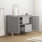 vidaXL Sideboard Grau Sonoma-Eiche 103,5x35x70 cm Holzwerkstoff vidaXL Sideboard Grau Sonoma-Eiche 103,5x35x70 cm Holzwerkstoff