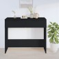 vidaXL Konsolentisch Schwarz 90x36x75 cm Holzwerkstoff vidaXL Konsolentisch Schwarz 90x36x75 cm Holzwerkstoff
