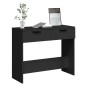 vidaXL Konsolentisch Schwarz 90x36x75 cm Holzwerkstoff vidaXL Konsolentisch Schwarz 90x36x75 cm Holzwerkstoff