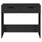 vidaXL Konsolentisch Schwarz 90x36x75 cm Holzwerkstoff vidaXL Konsolentisch Schwarz 90x36x75 cm Holzwerkstoff