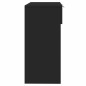 vidaXL Konsolentisch Schwarz 90x36x75 cm Holzwerkstoff vidaXL Konsolentisch Schwarz 90x36x75 cm Holzwerkstoff