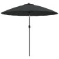 vidaXL Sonnenschirm mit Aluminium-Mast 270 cm Anthrazit vidaXL Sonnenschirm mit Aluminium-Mast 270 cm Anthrazit