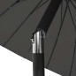 vidaXL Sonnenschirm mit Aluminium-Mast 270 cm Anthrazit vidaXL Sonnenschirm mit Aluminium-Mast 270 cm Anthrazit