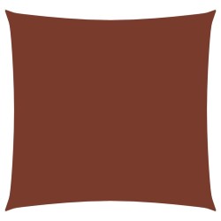 vidaXL Sonnensegel Oxford-Gewebe Quadratisch 4,5x4,5 m Terrakottarot