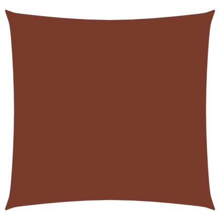 vidaXL Sonnensegel Oxford-Gewebe Quadratisch 4,5x4,5 m Terrakottarot