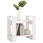 vidaXL Bücherregal/Raumteiler Weiß 60x35x57 cm Massivholz Kiefer vidaXL Bücherregal/Raumteiler Weiß 60x35x57 cm Massivholz Kiefer