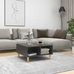 vidaXL Couchtisch Grau 60x60x30 cm Holzwerkstoff