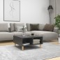 vidaXL Couchtisch Grau 60x60x30 cm Holzwerkstoff vidaXL Couchtisch Grau 60x60x30 cm Holzwerkstoff