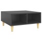 vidaXL Couchtisch Grau 60x60x30 cm Holzwerkstoff vidaXL Couchtisch Grau 60x60x30 cm Holzwerkstoff