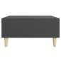 vidaXL Couchtisch Grau 60x60x30 cm Holzwerkstoff vidaXL Couchtisch Grau 60x60x30 cm Holzwerkstoff