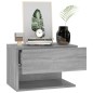 vidaXL Wand-Nachttische 2 Stk. Grau Sonoma vidaXL Wand-Nachttische 2 Stk. Grau Sonoma