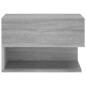 vidaXL Wand-Nachttische 2 Stk. Grau Sonoma vidaXL Wand-Nachttische 2 Stk. Grau Sonoma