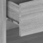 vidaXL Wand-Nachttische 2 Stk. Grau Sonoma vidaXL Wand-Nachttische 2 Stk. Grau Sonoma