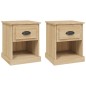 vidaXL Nachttische 2 Stk. Sonoma-Eiche 39x39x47,5 cm Holzwerkstoff vidaXL Nachttische 2 Stk. Sonoma-Eiche 39x39x47,5 cm Holzwerkstoff