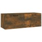 vidaXL Wandschrank Räuchereiche 100x36,5x35 cm Holzwerkstoff vidaXL Wandschrank Räuchereiche 100x36,5x35 cm Holzwerkstoff