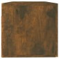 vidaXL Wandschrank Räuchereiche 100x36,5x35 cm Holzwerkstoff vidaXL Wandschrank Räuchereiche 100x36,5x35 cm Holzwerkstoff