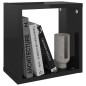 vidaXL Würfelregale 4 Stk. Hochglanz-Schwarz 26x15x26 cm vidaXL Würfelregale 4 Stk. Hochglanz-Schwarz 26x15x26 cm