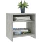 vidaXL Nachttisch Betongrau 40x30x40 cm Holzwerkstoff vidaXL Nachttisch Betongrau 40x30x40 cm Holzwerkstoff