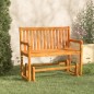 vidaXL Garten-Schaukelbank 110 cm Massivholz Akazie vidaXL Garten-Schaukelbank 110 cm Massivholz Akazie
