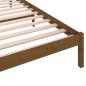 vidaXL Massivholzbett Kiefer 90x200 cm Honigbraun vidaXL Massivholzbett Kiefer 90x200 cm Honigbraun