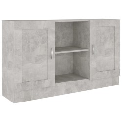 vidaXL Sideboard Betongrau 120x30,5x70 cm Holzwerkstoff