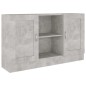 vidaXL Sideboard Betongrau 120x30,5x70 cm Holzwerkstoff vidaXL Sideboard Betongrau 120x30,5x70 cm Holzwerkstoff