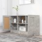 vidaXL Sideboard Betongrau 120x30,5x70 cm Holzwerkstoff vidaXL Sideboard Betongrau 120x30,5x70 cm Holzwerkstoff