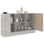 vidaXL Sideboard Betongrau 120x30,5x70 cm Holzwerkstoff vidaXL Sideboard Betongrau 120x30,5x70 cm Holzwerkstoff