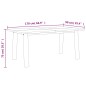 vidaXL Esstisch Akazienholz Massiv 170 x 90 cm vidaXL Esstisch Akazienholz Massiv 170 x 90 cm