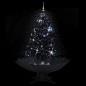 vidaXL Schneiender Weihnachtsbaum mit Schirmfuß Schwarz 140 cm PVC vidaXL Schneiender Weihnachtsbaum mit Schirmfuß Schwarz 140 cm PVC
