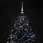 vidaXL Schneiender Weihnachtsbaum mit Schirmfuß Schwarz 140 cm PVC vidaXL Schneiender Weihnachtsbaum mit Schirmfuß Schwarz 140 cm PVC