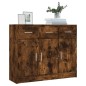 vidaXL Sideboard Räuchereiche 91x28x75 cm Holzwerkstoff vidaXL Sideboard Räuchereiche 91x28x75 cm Holzwerkstoff