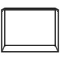 vidaXL Konsolentisch Schwarz 100x35x75 cm Hartglas vidaXL Konsolentisch Schwarz 100x35x75 cm Hartglas